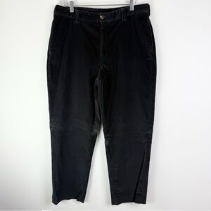 LL BEAN Men’s Classic Fit Country Corduroy Dark Charcoal Gray Pants 37